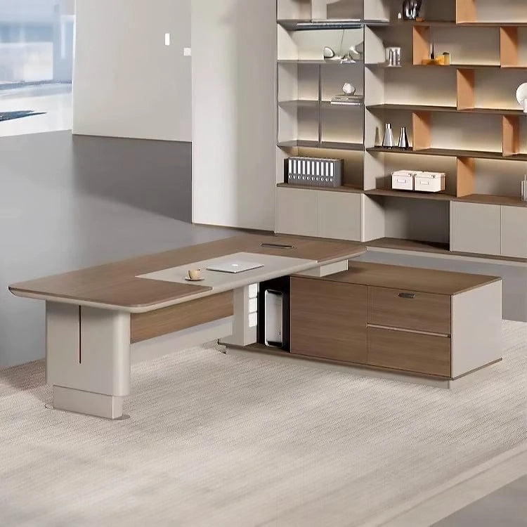 Wade · Modern L-Shaped Executive Desk