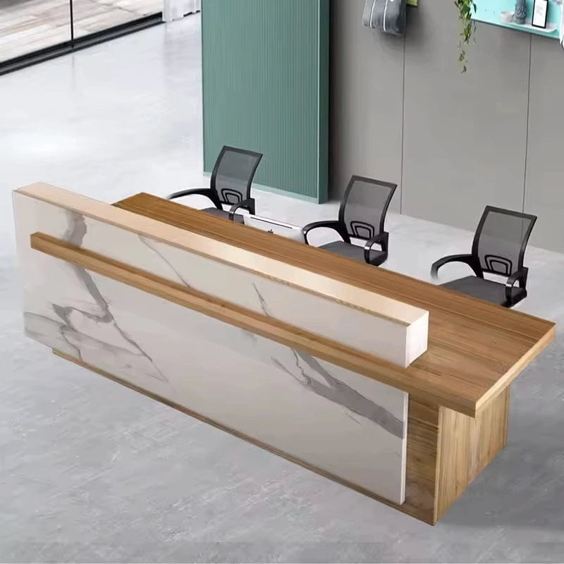 Escritorio de recepción rectangular Wilder de 94