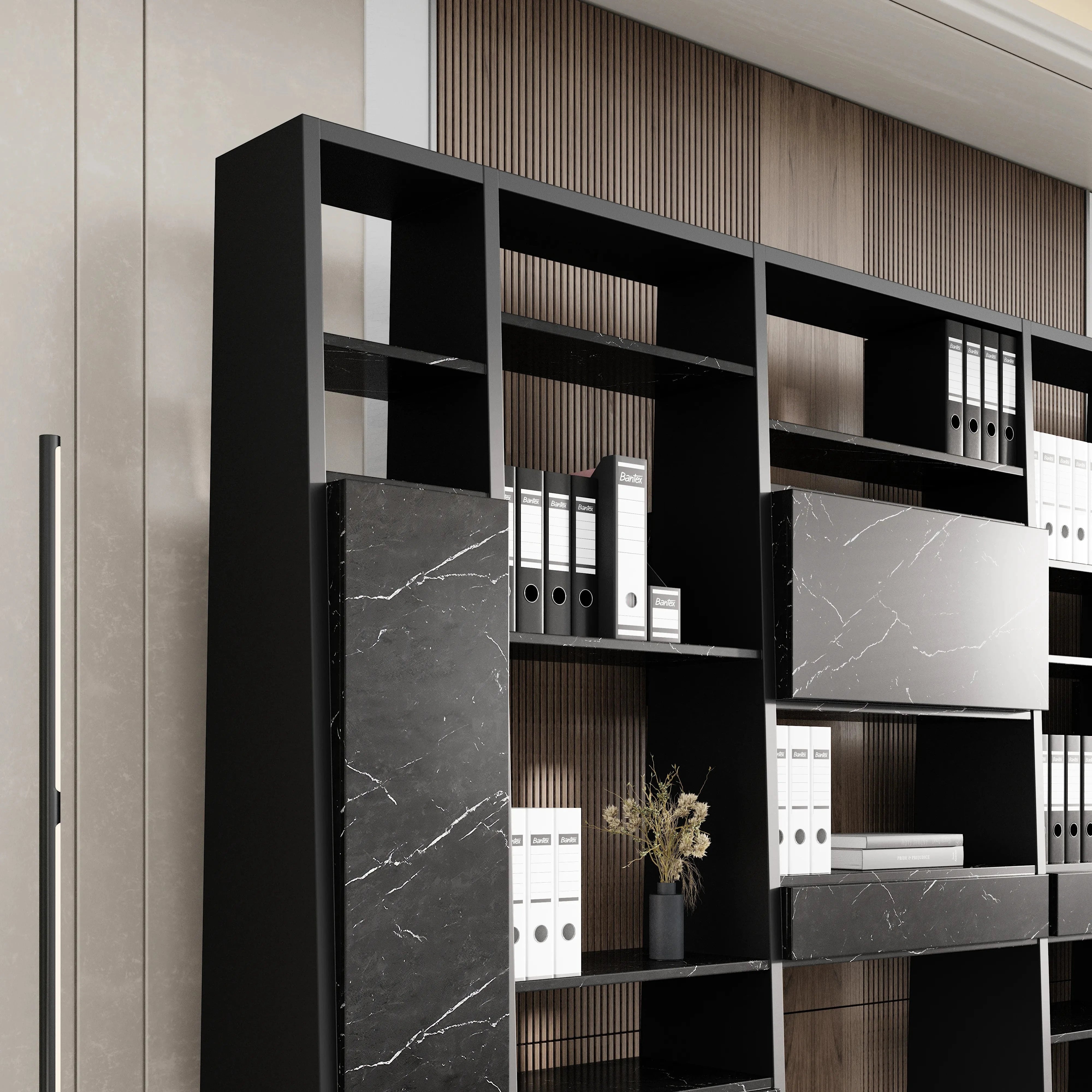 Winona ยท Modern Office Shelves & Storage