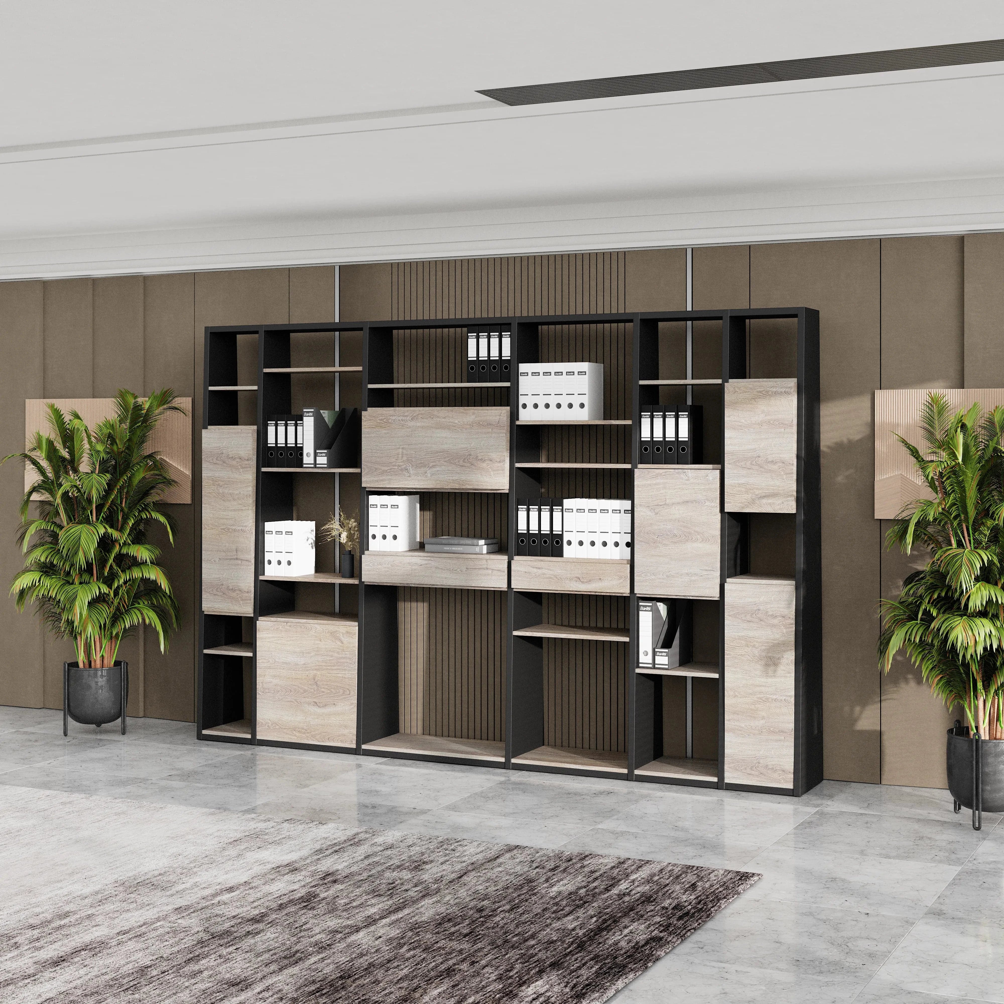 Winona ยท Modern Office Shelves & Storage