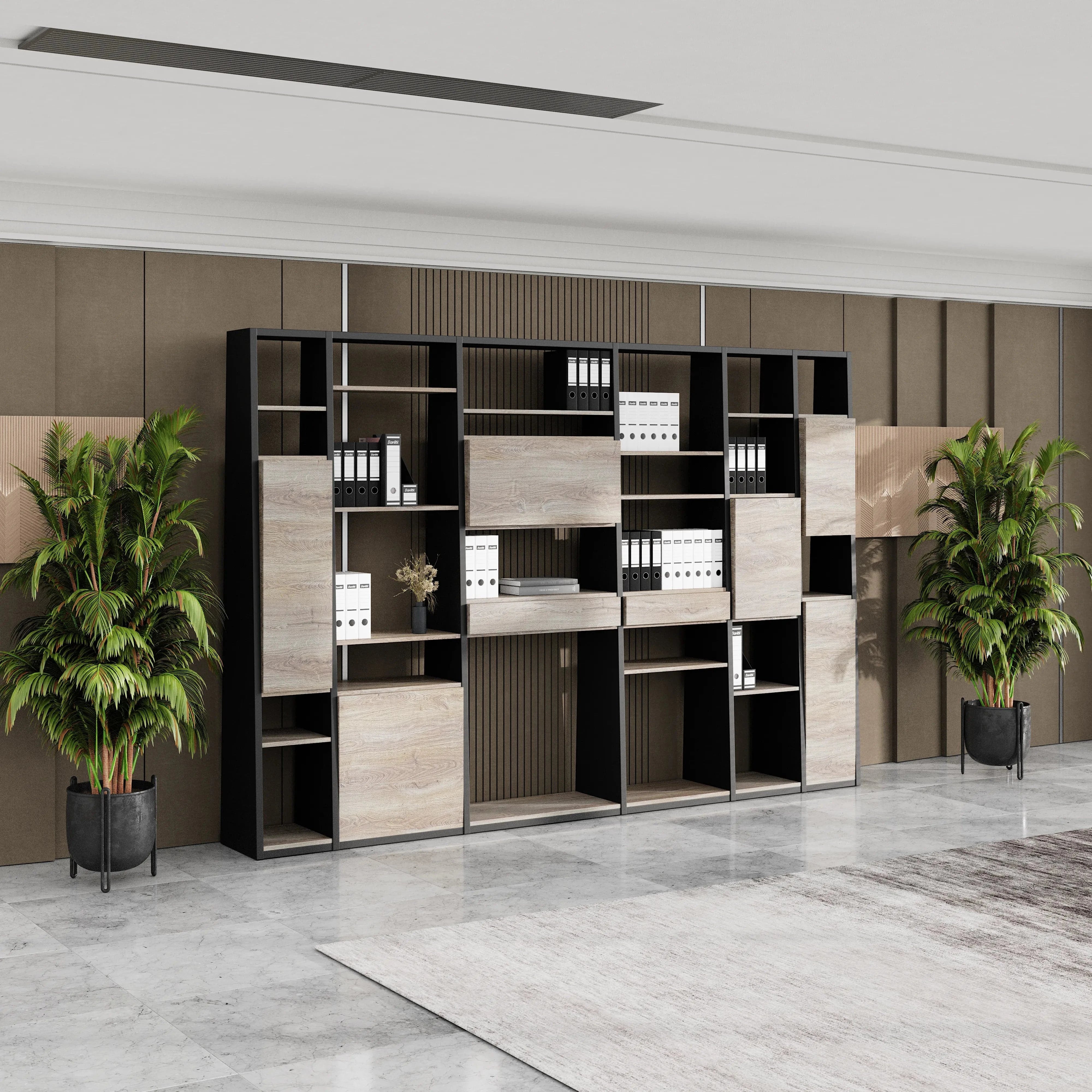 Winona ยท Modern Office Shelves & Storage