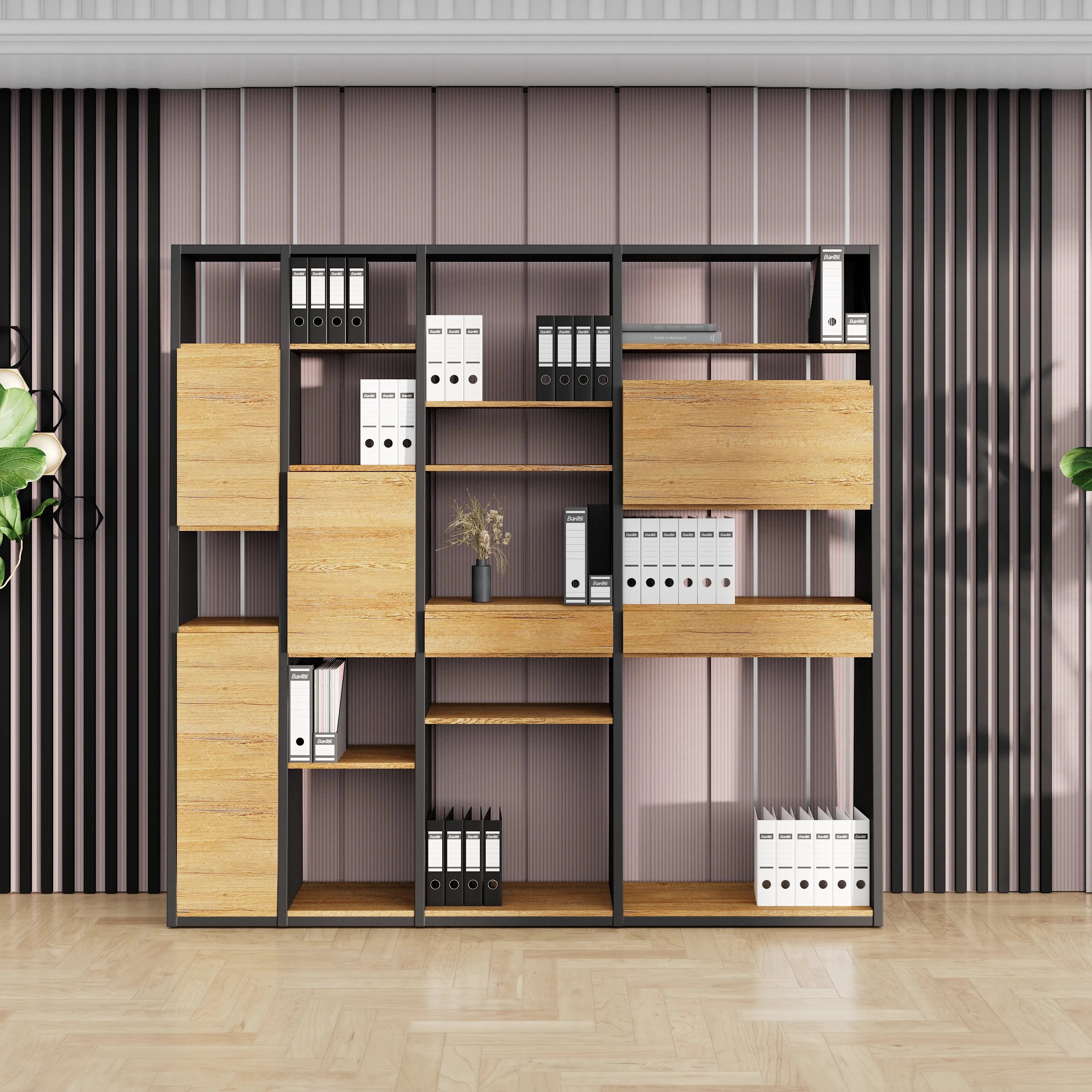 Winona ยท Modern Office Shelves & Storage