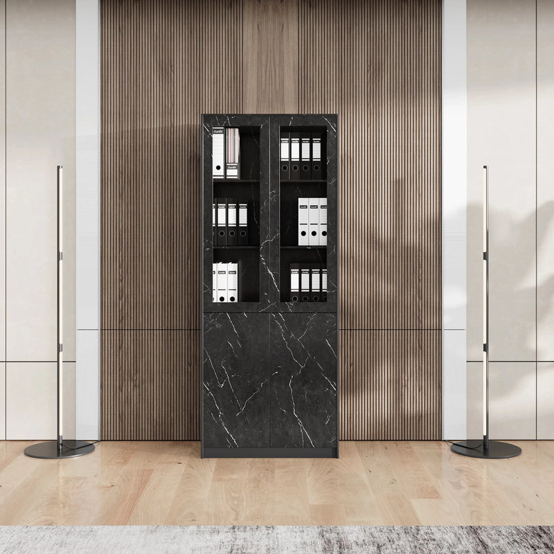 Wyatt · Closed Cabinet Office Shelves