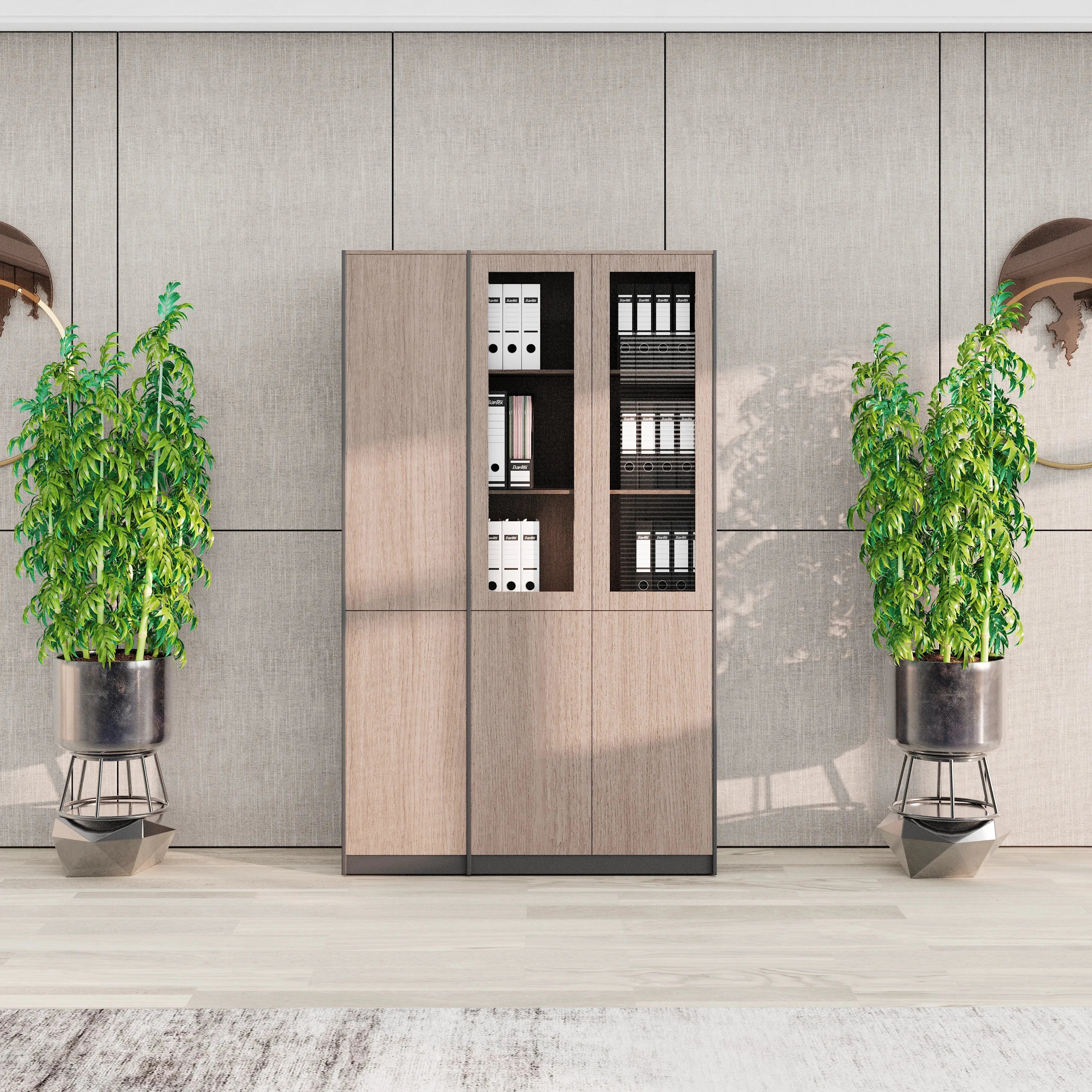 Wyatt · Closed Cabinet Office Shelves