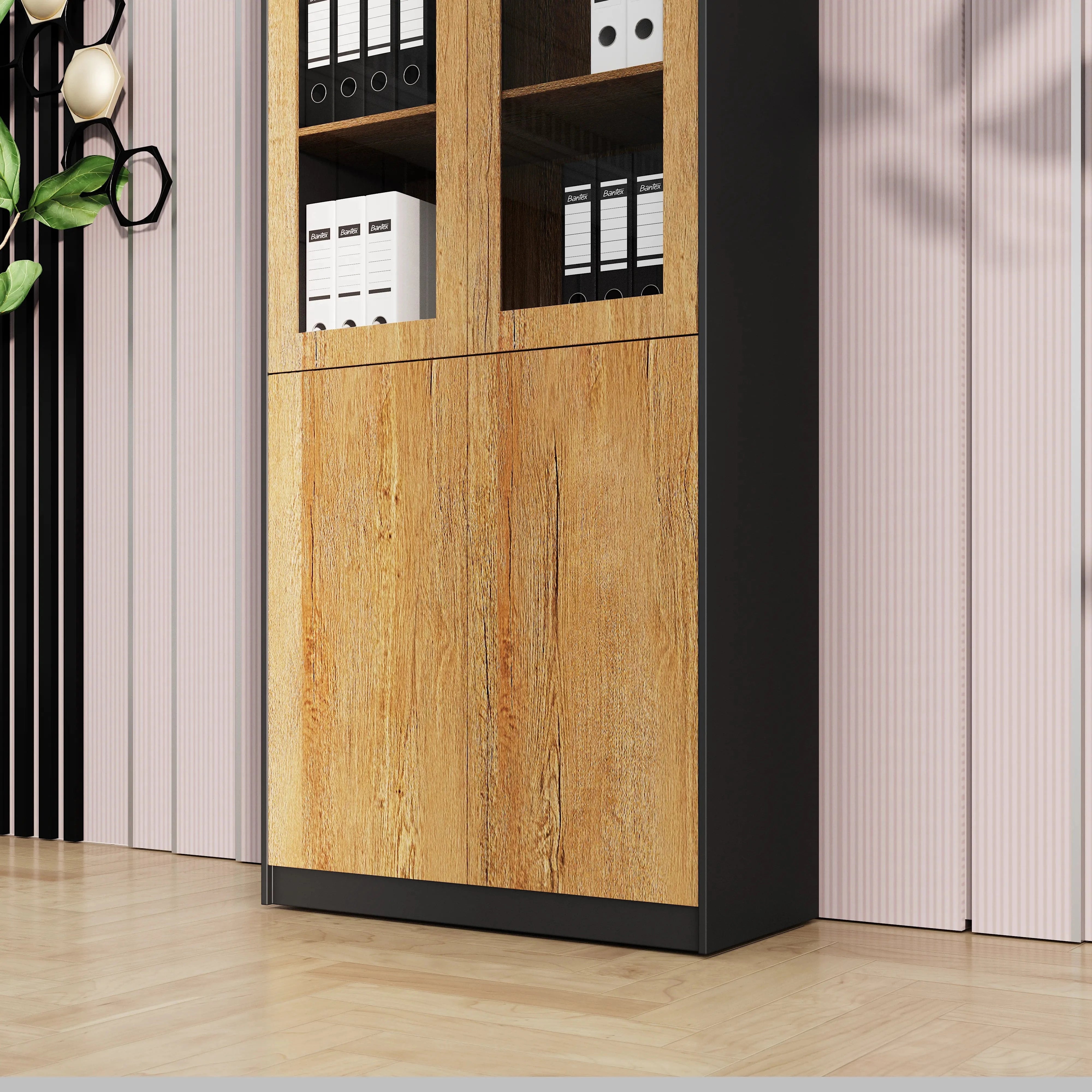 Wyatt · Closed Cabinet Office Shelves