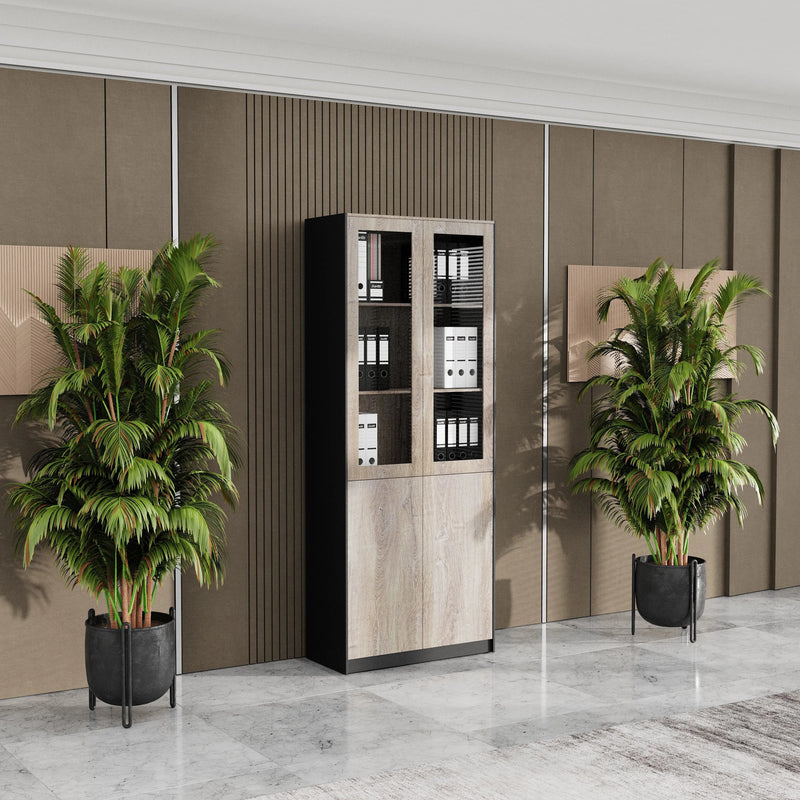 Wyatt · Closed Cabinet Office Shelves