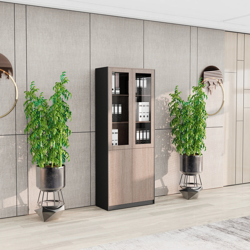 Wyatt · Closed Cabinet Office Shelves