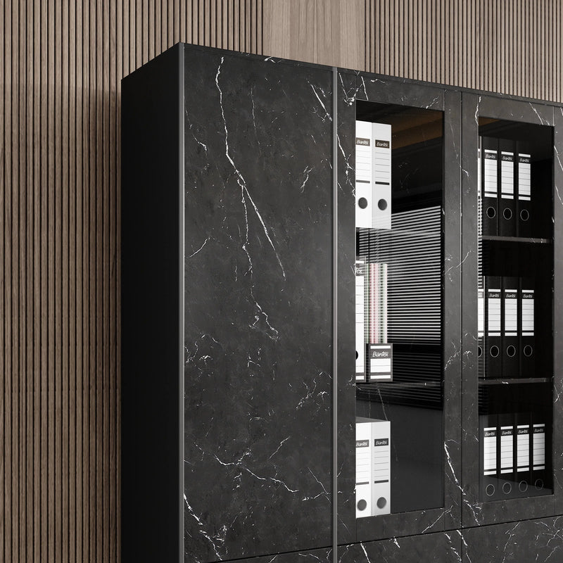 Wyatt · Closed Cabinet Office Shelves