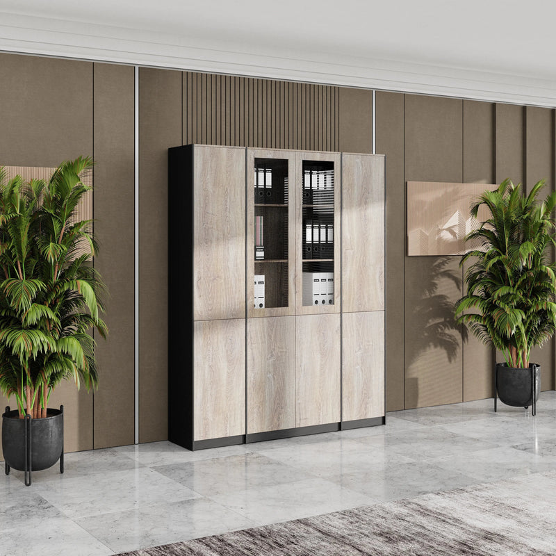 Wyatt · Closed Cabinet Office Shelves