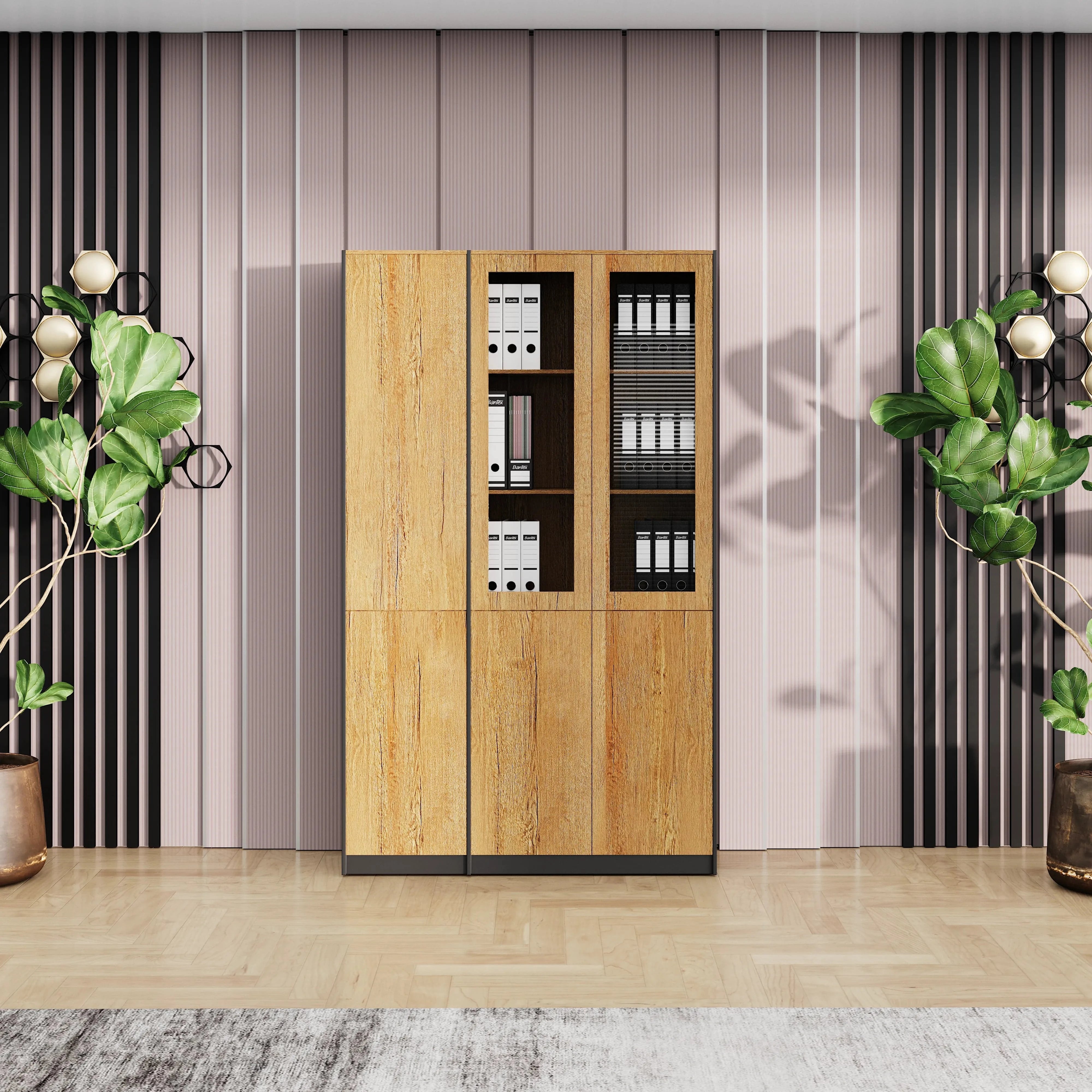 Wyatt · Closed Cabinet Office Shelves