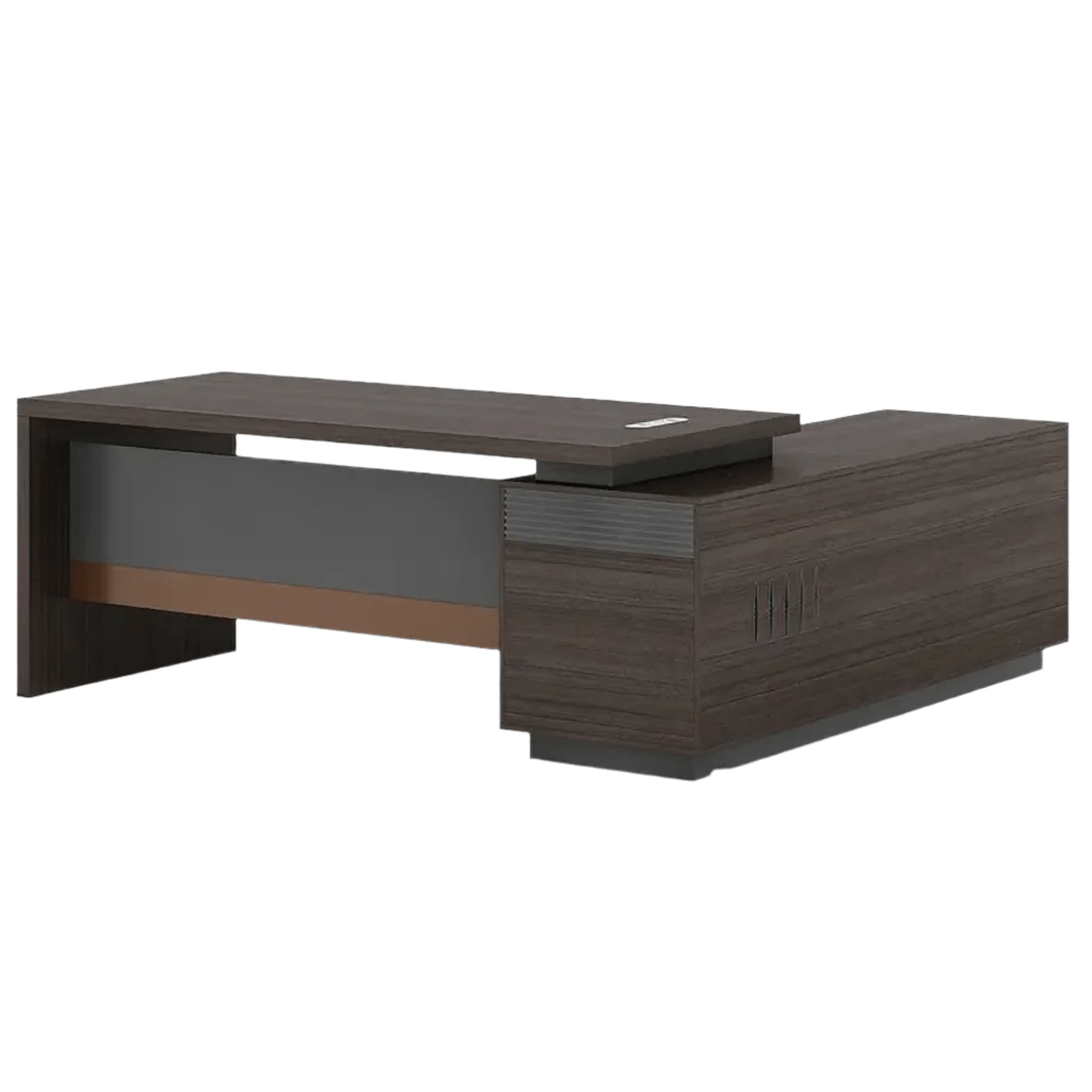 Xaviel · Modern L-Shaped Executive Desk
