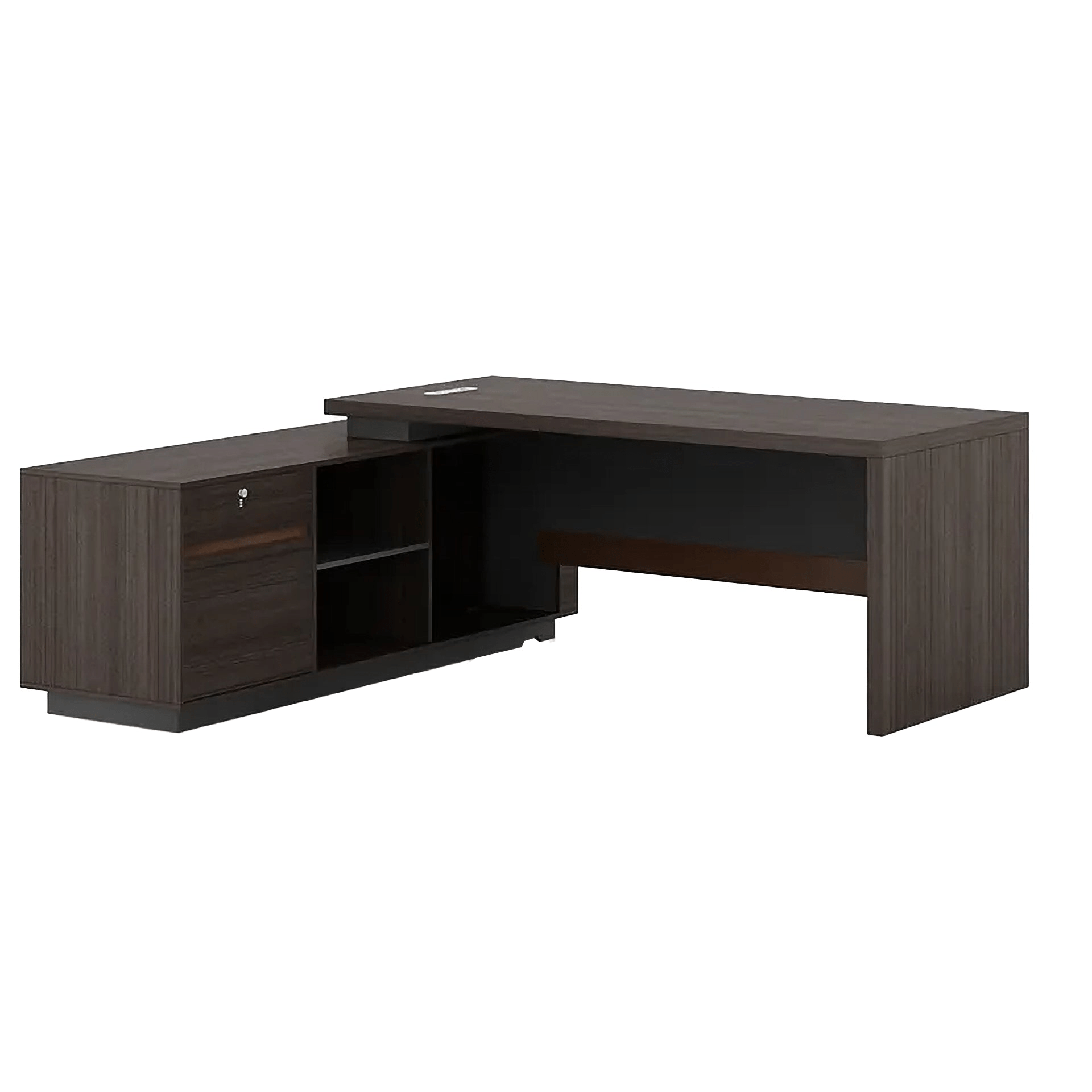 Xaviel · Modern L-Shaped Executive Desk