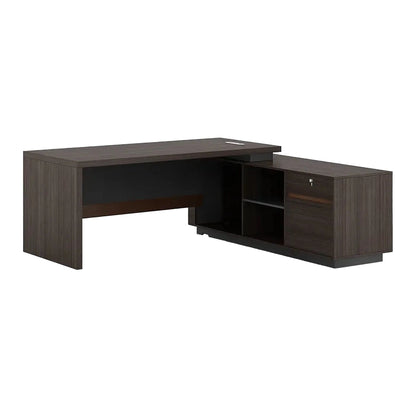 Xaviel ยท Modern L-Shaped Executive Desk