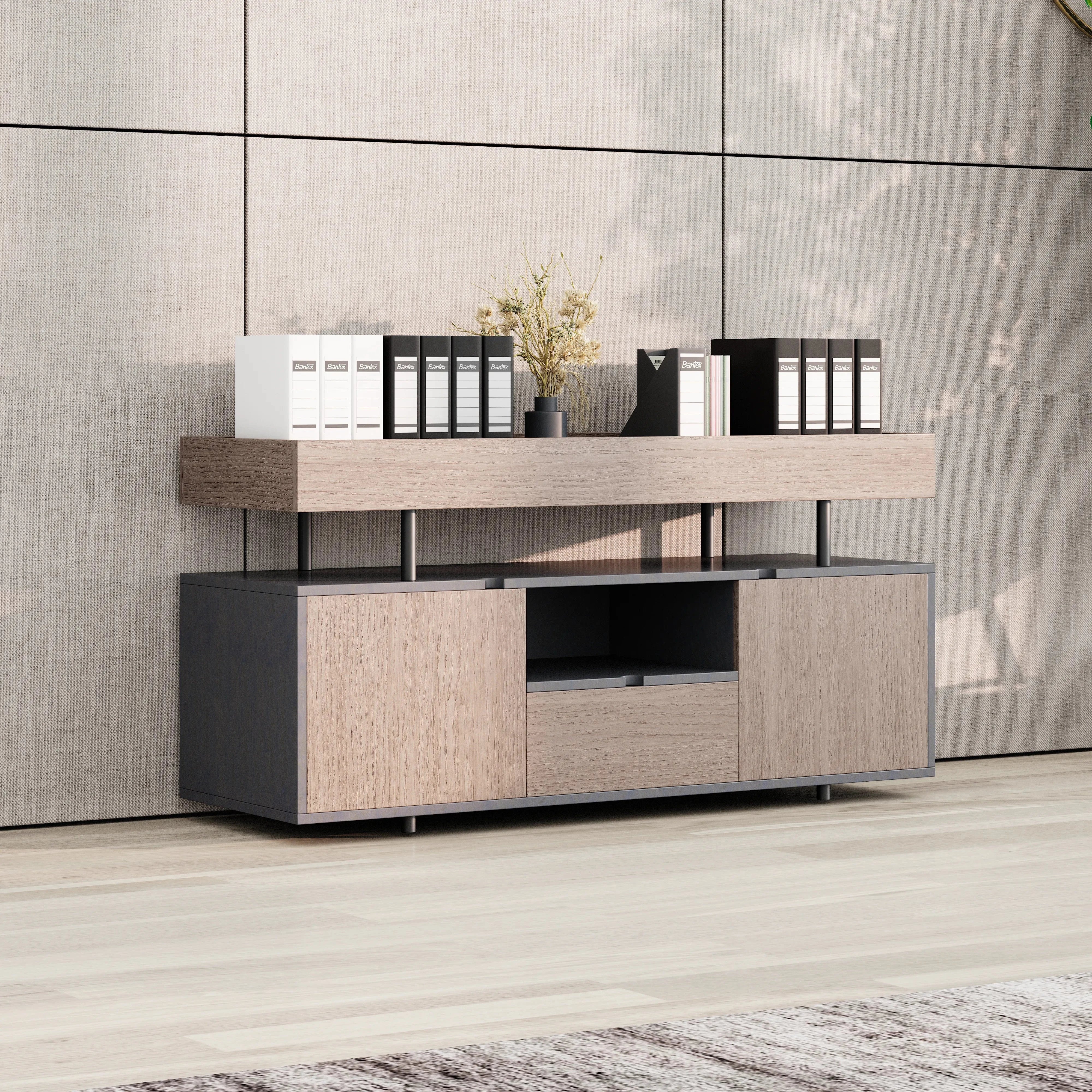 Yvette ยท Office Credenza Cabinet Sideboard