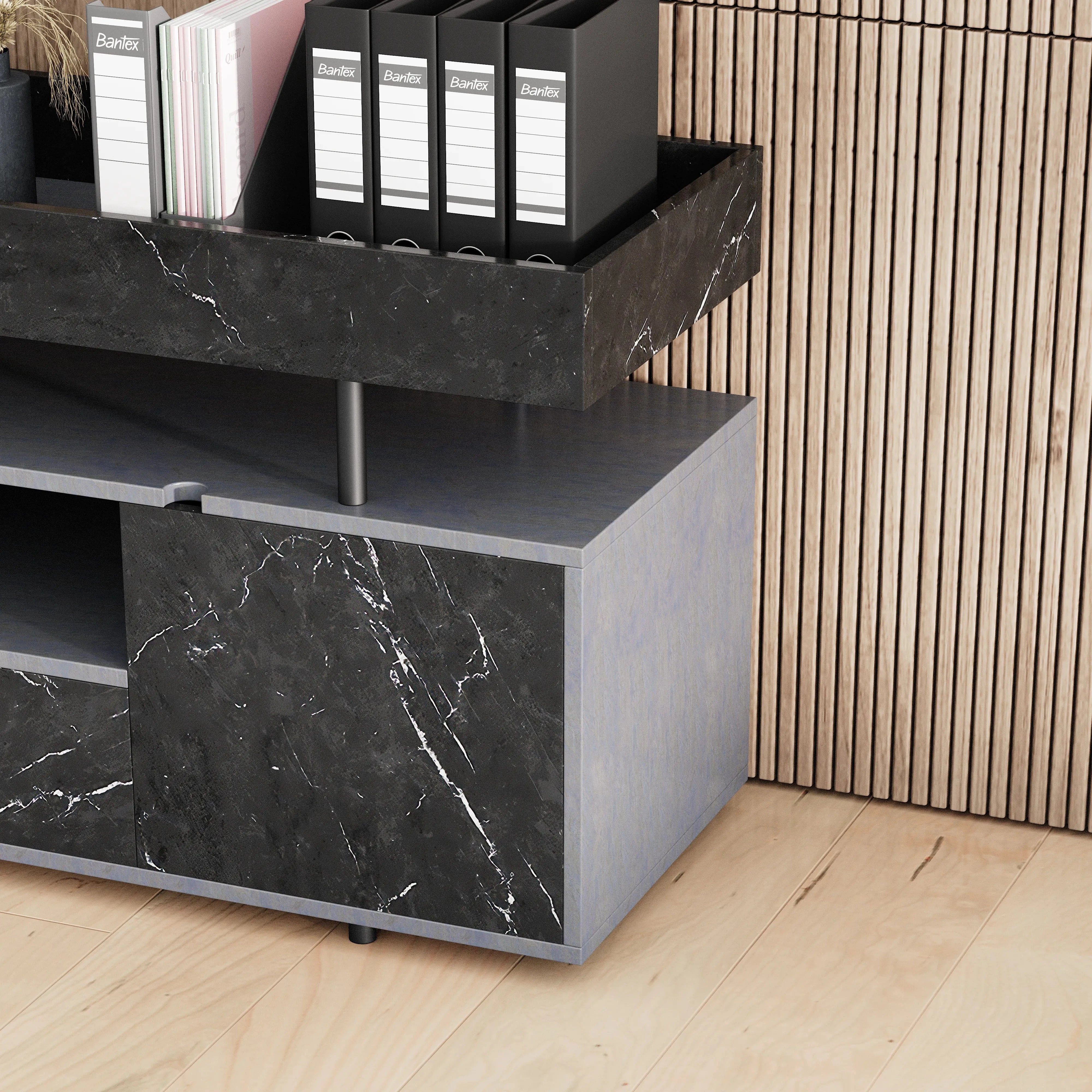 Yvette ยท Office Credenza Cabinet Sideboard