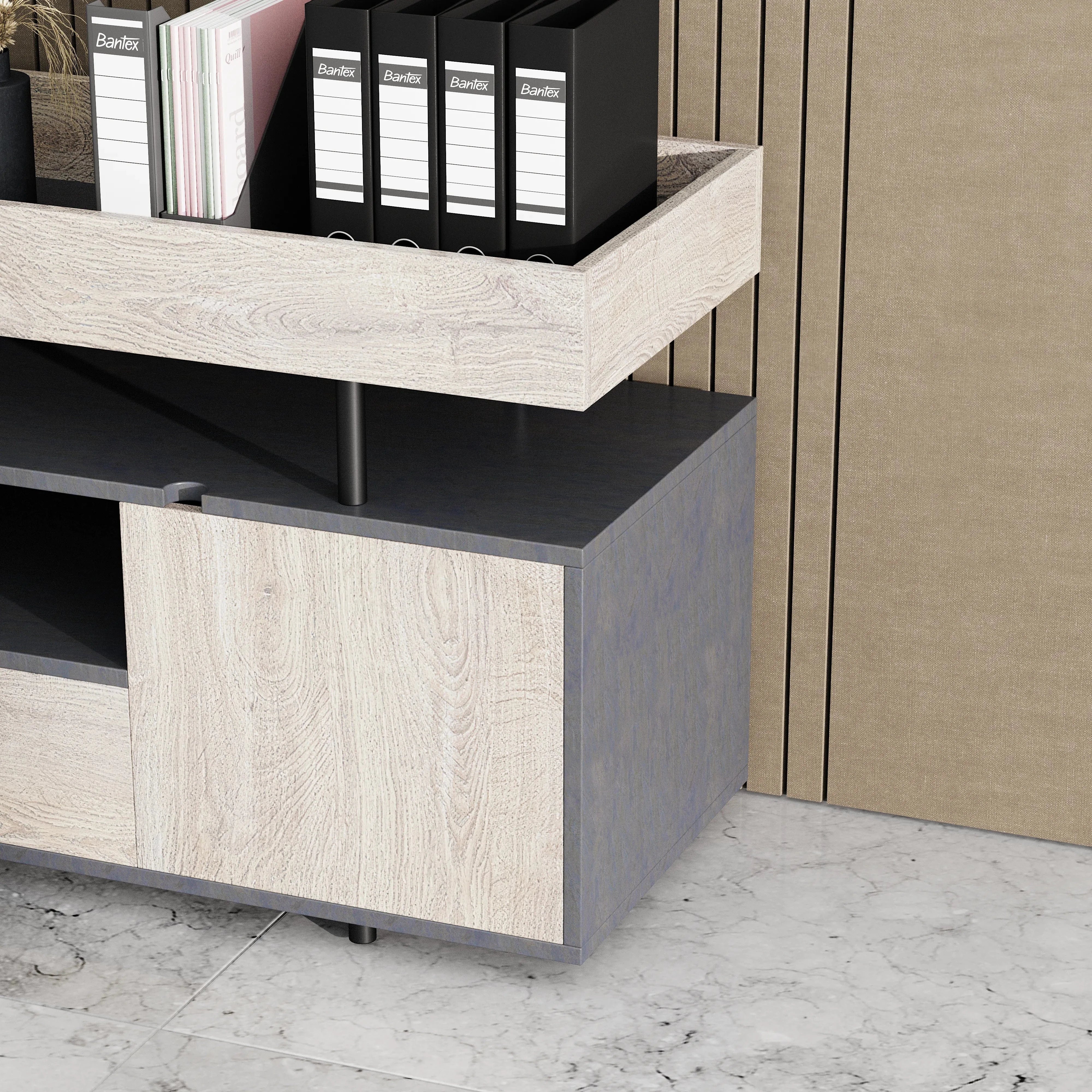 Yvette ยท Office Credenza Cabinet Sideboard