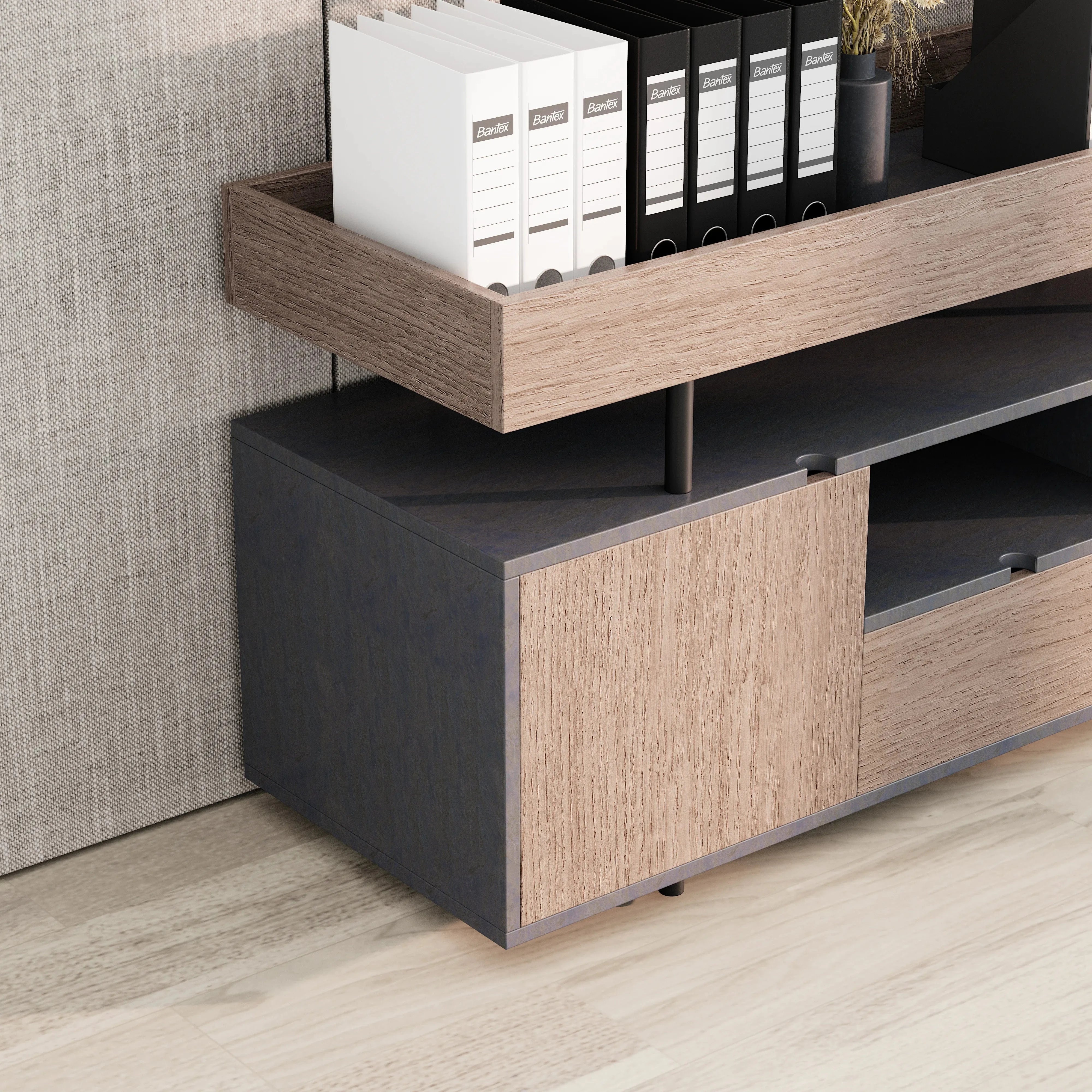 Yvette ยท Office Credenza Cabinet Sideboard