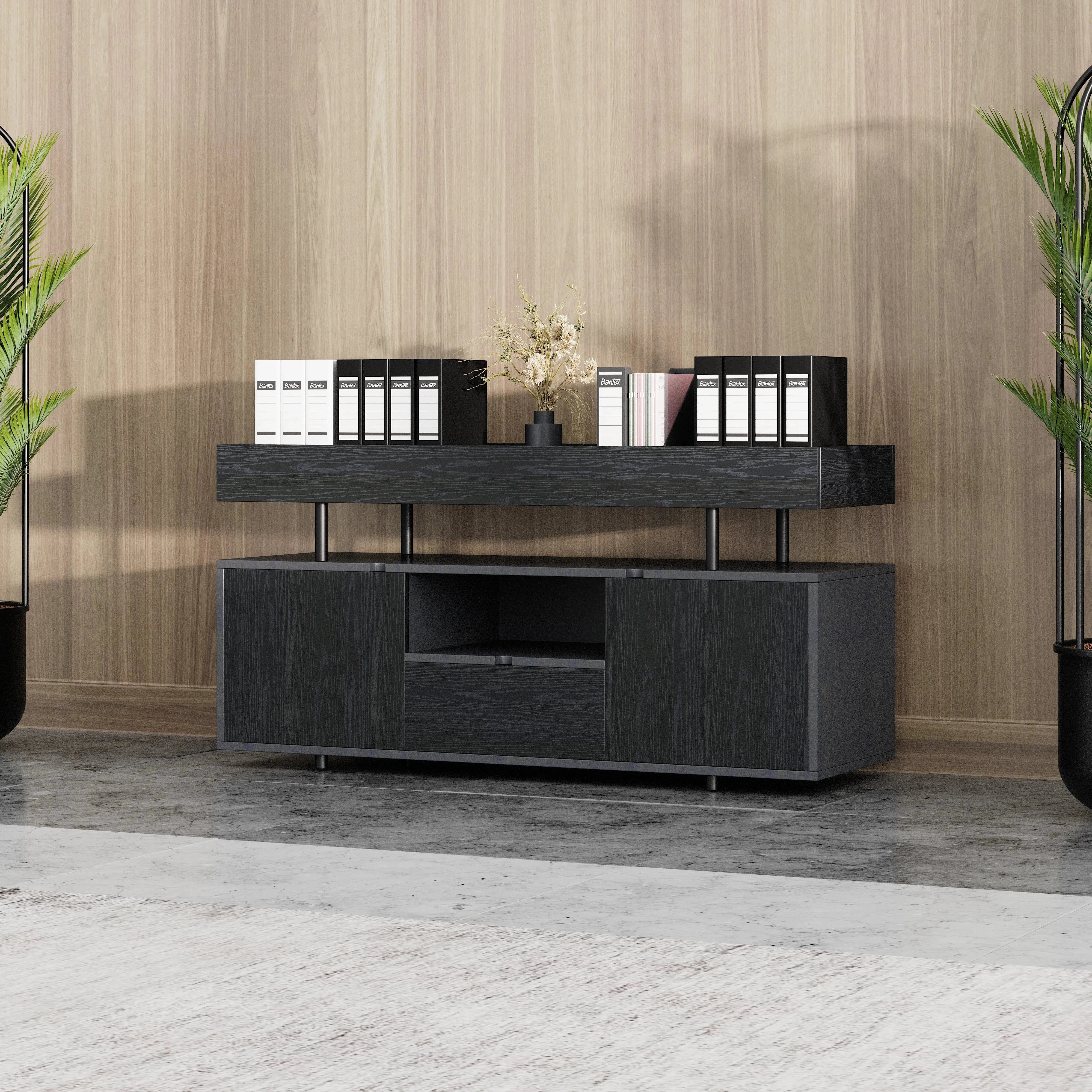Yvette ยท Office Credenza Cabinet Sideboard