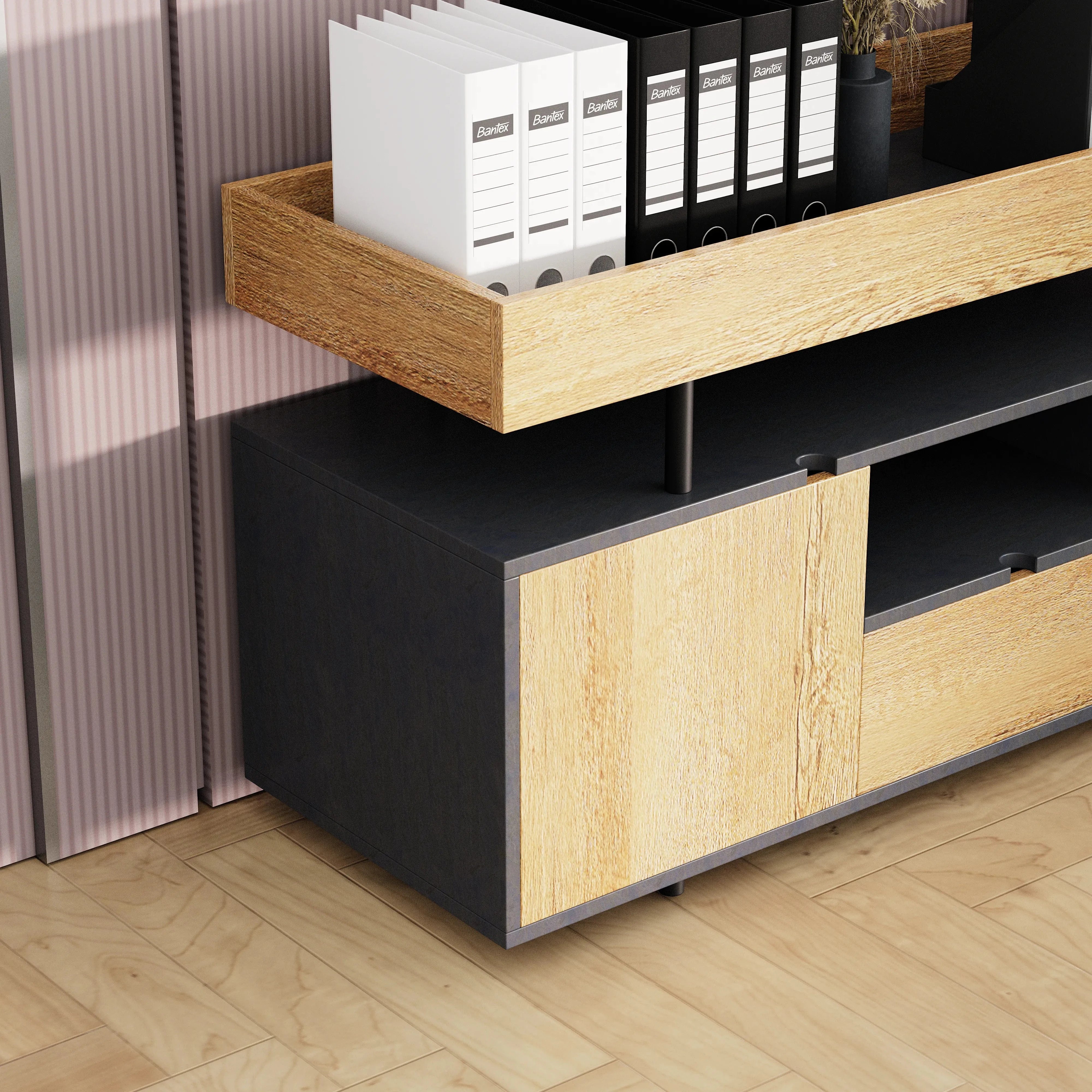 Yvette ยท Office Credenza Cabinet Sideboard