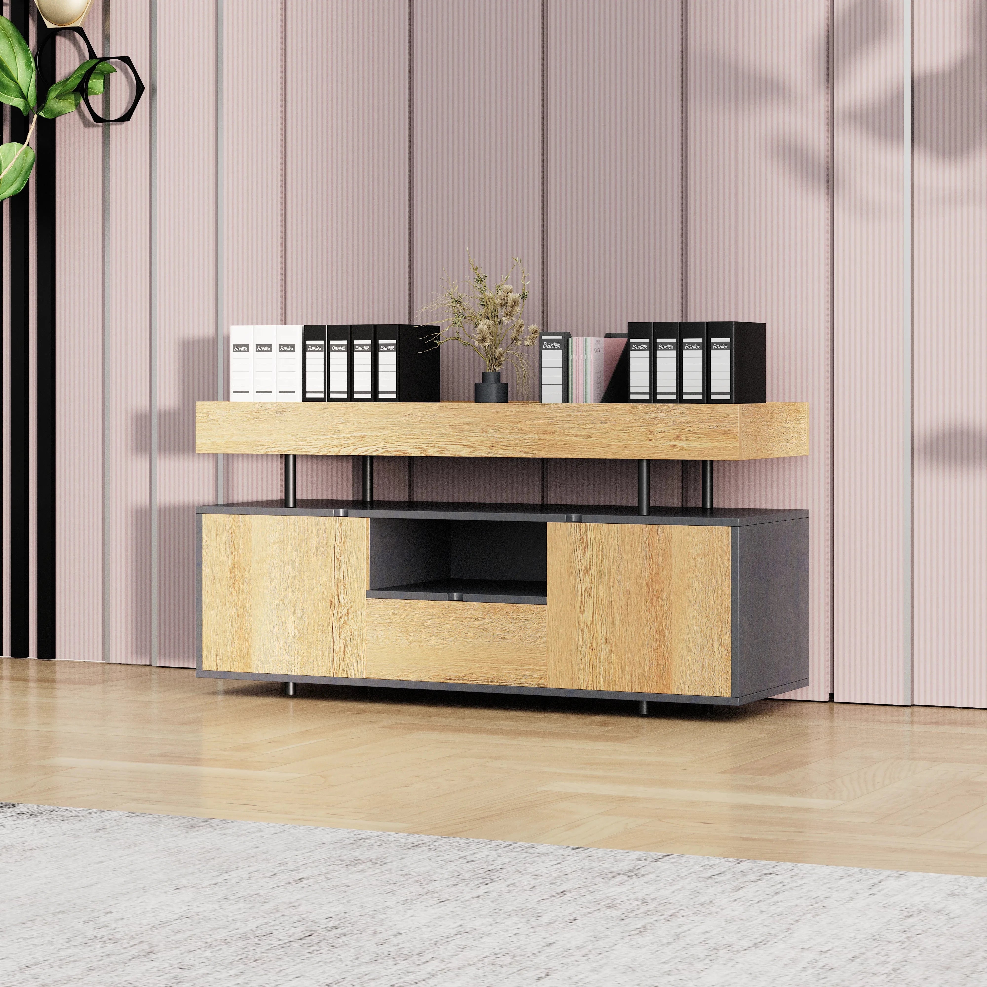 Yvette ยท Office Credenza Cabinet Sideboard