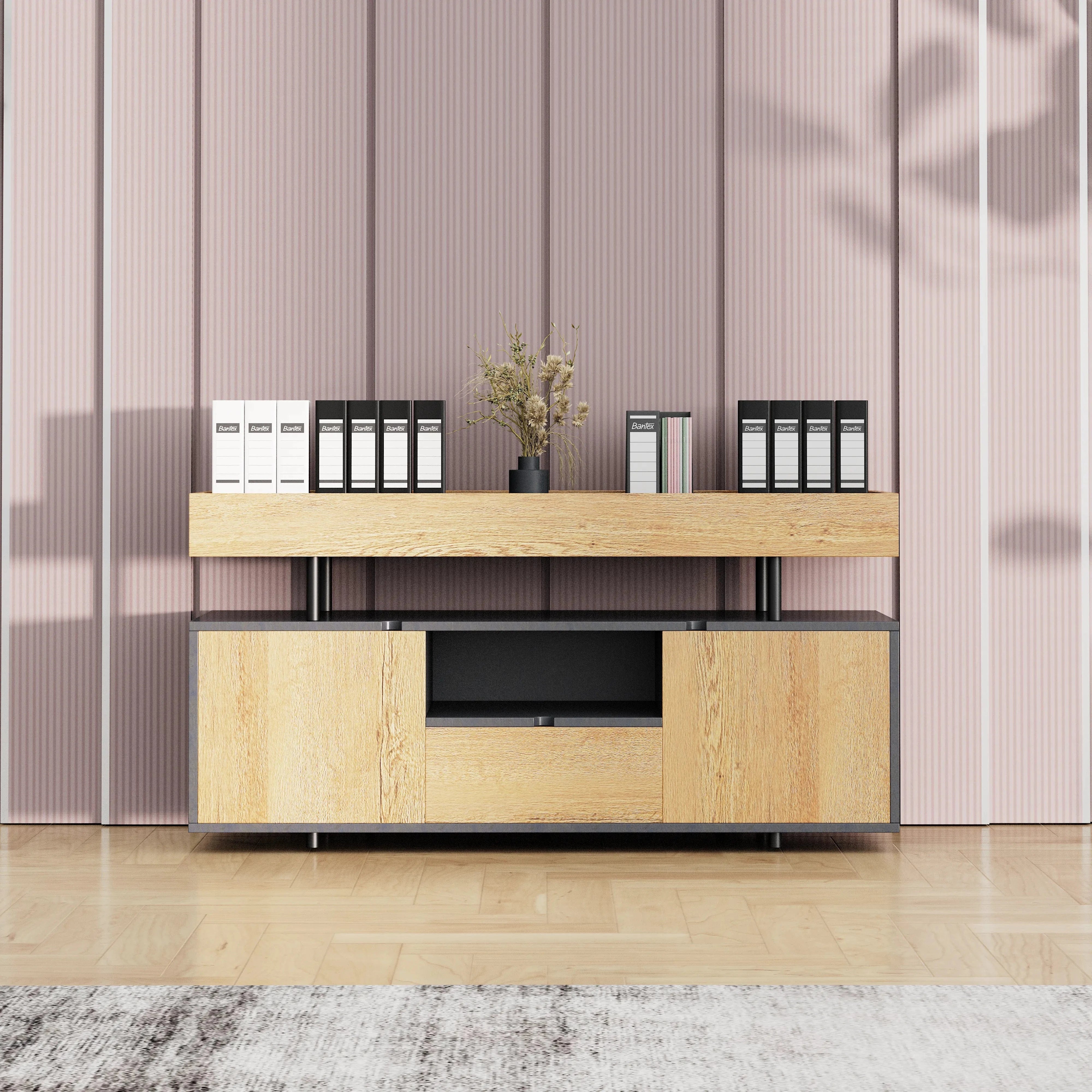 Yvette ยท Office Credenza Cabinet Sideboard