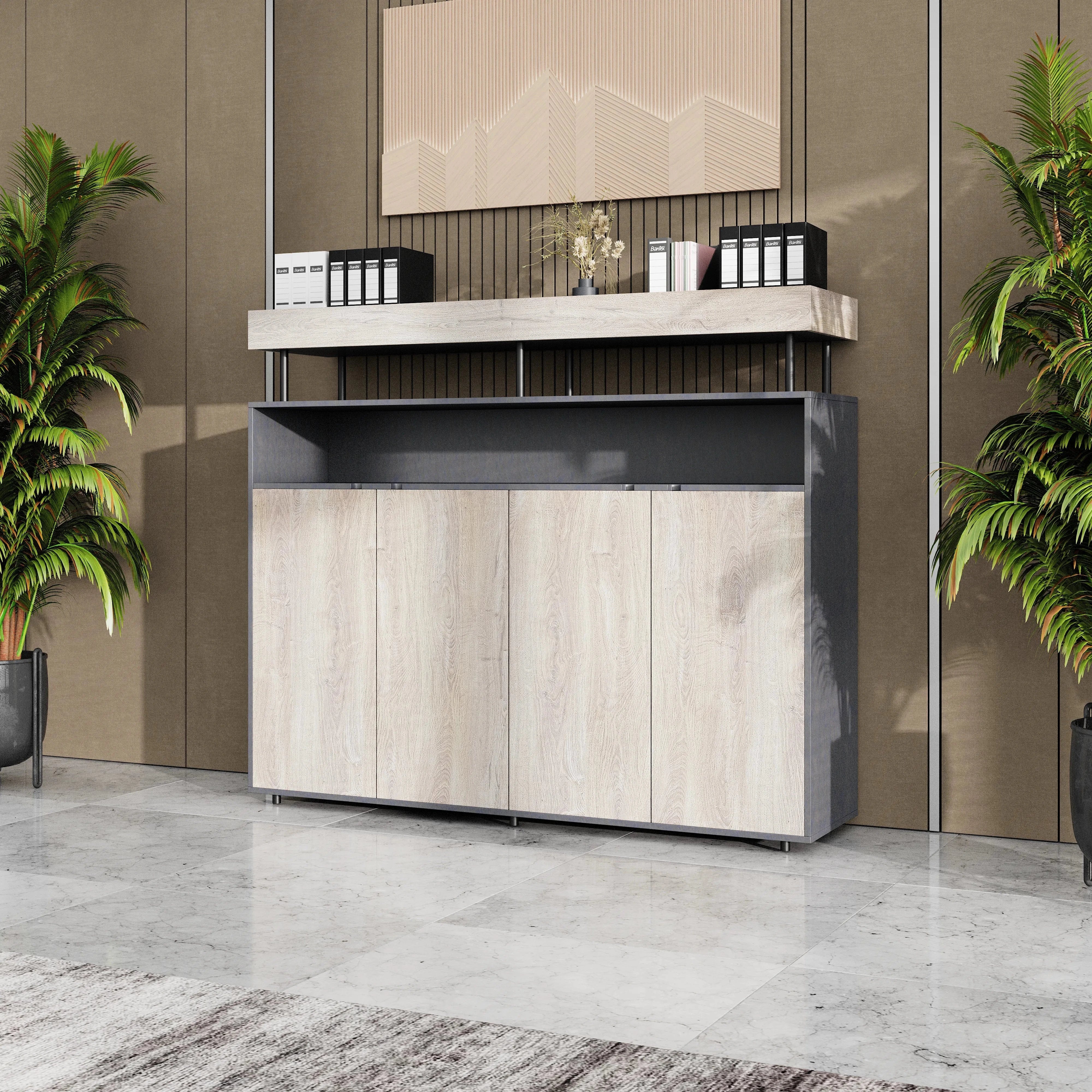 Yvette ยท Office Credenza Cabinet Sideboard