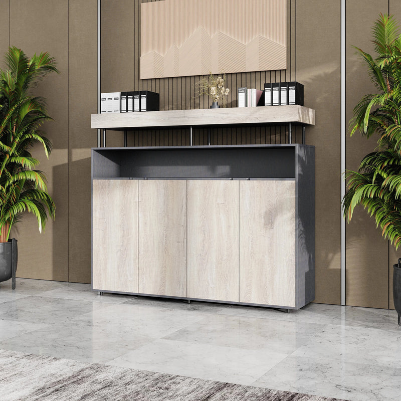 Yvette ยท Office Credenza Cabinet Sideboard