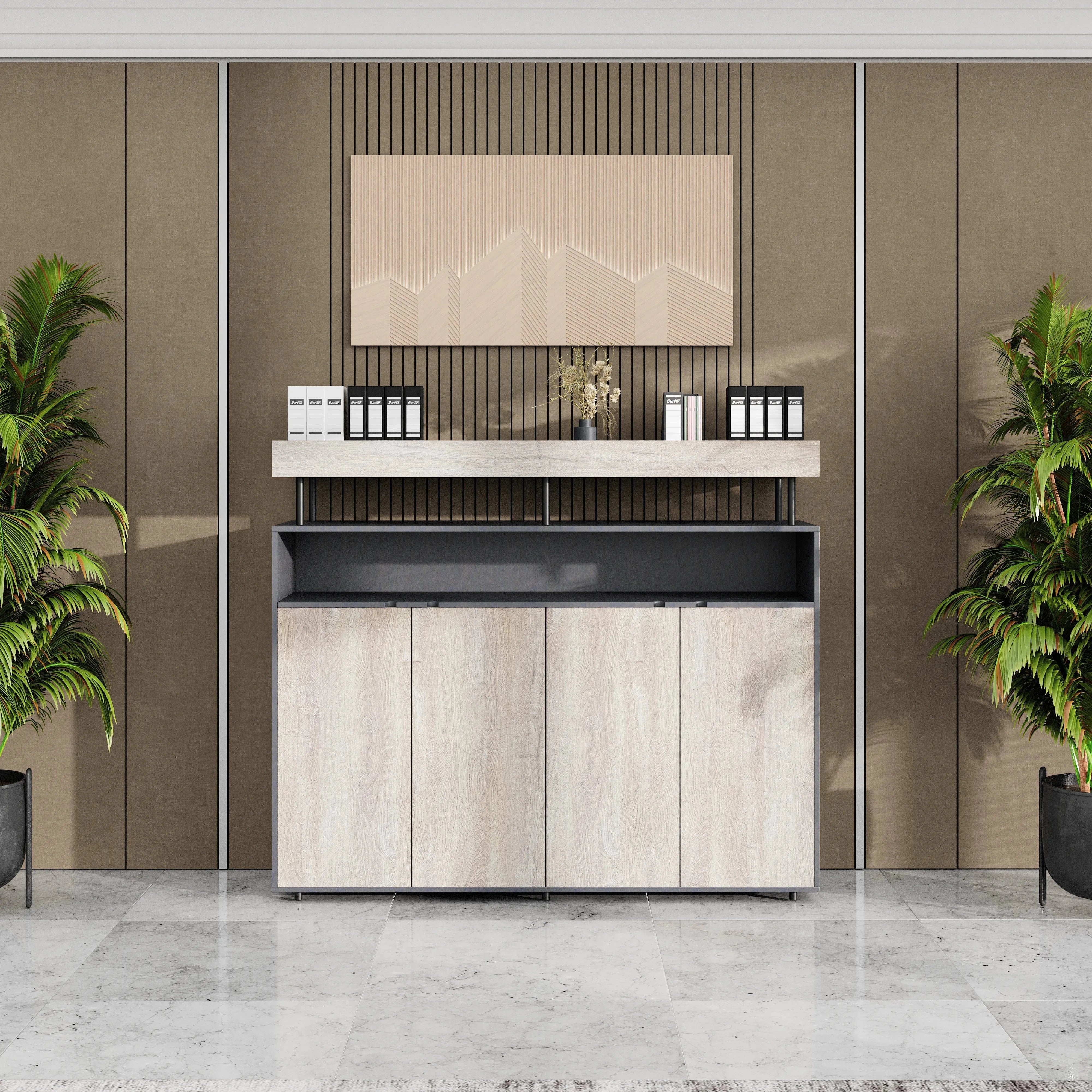 Yvette ยท Office Credenza Cabinet Sideboard