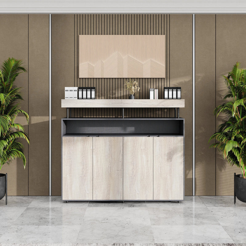 Yvette ยท Office Credenza Cabinet Sideboard