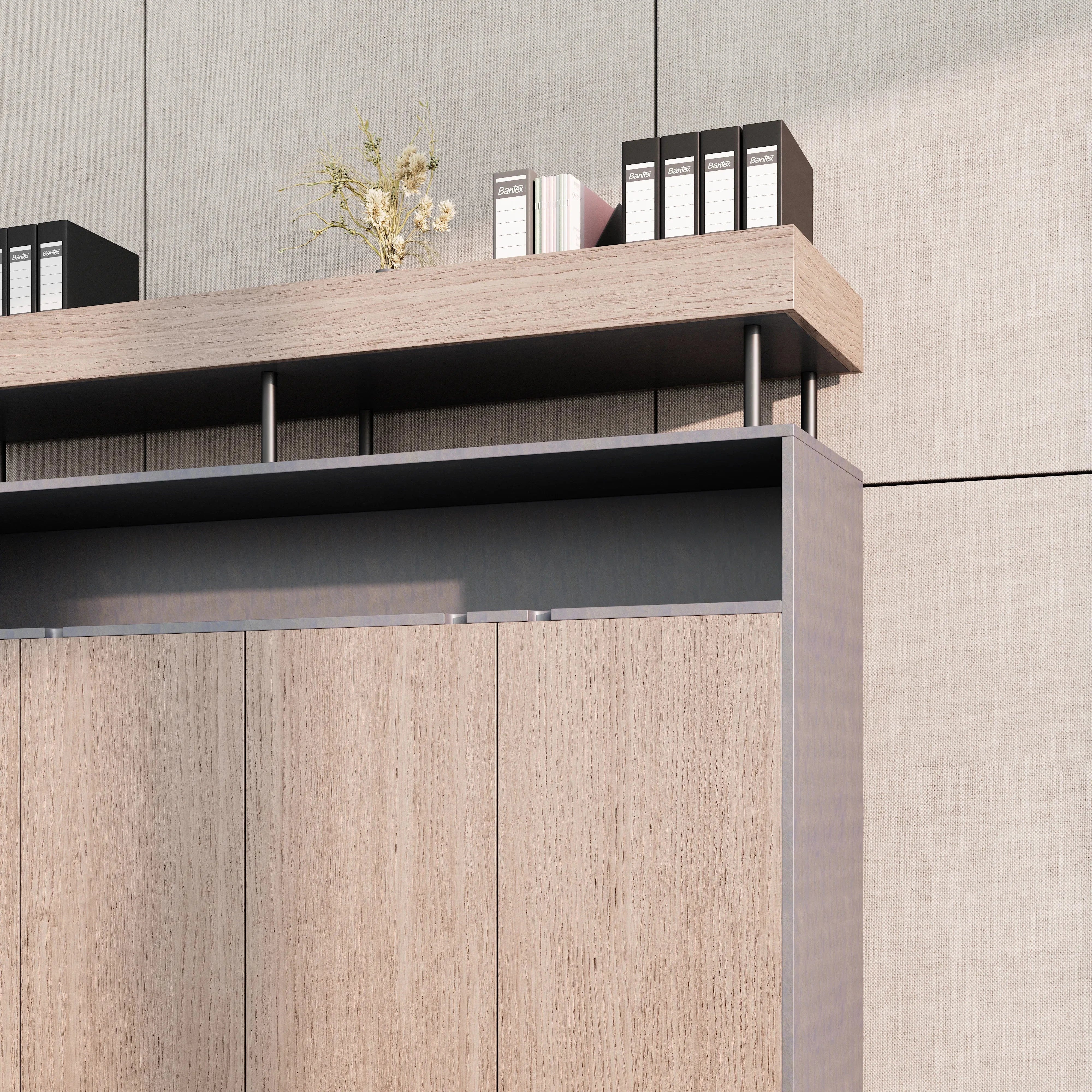 Yvette ยท Office Credenza Cabinet Sideboard