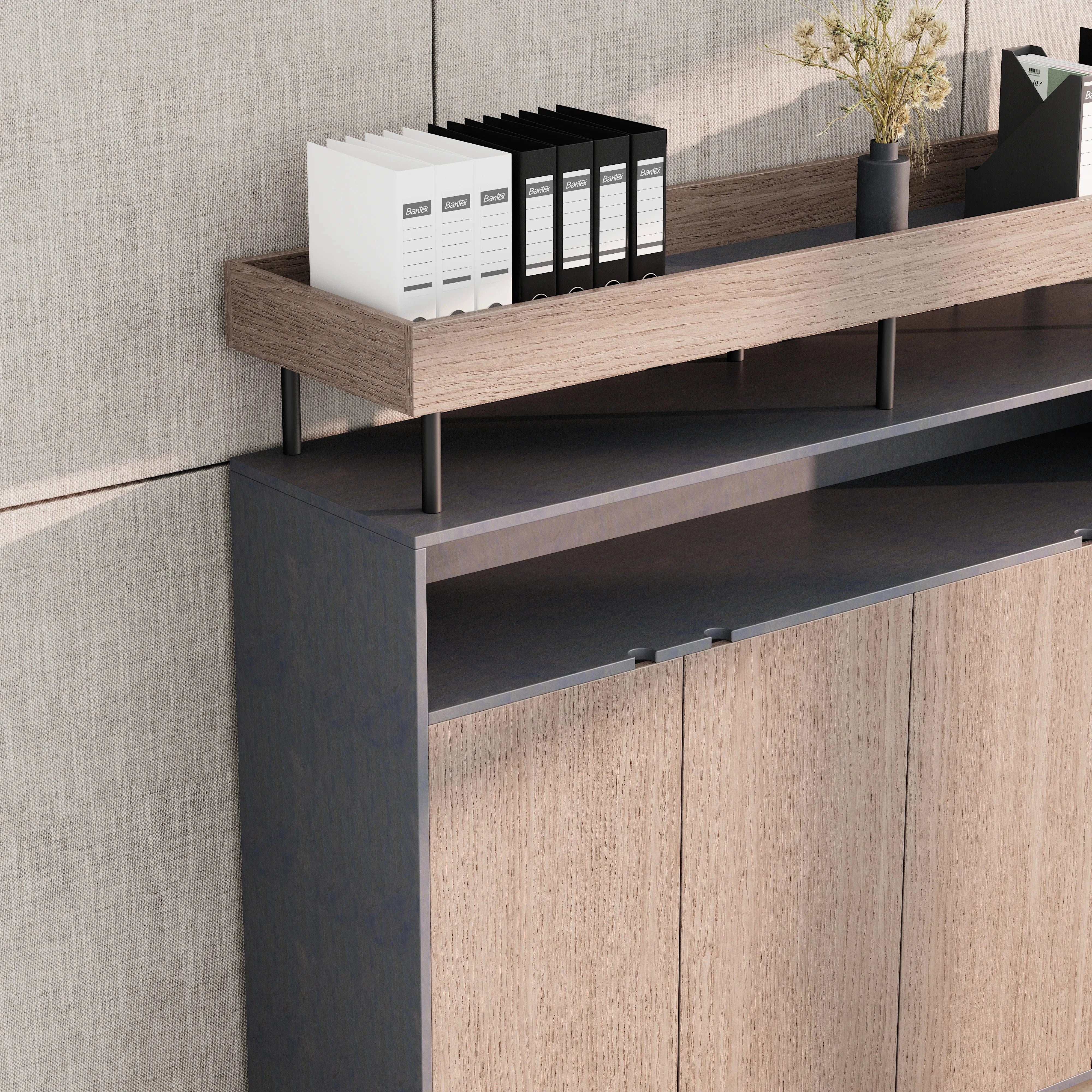 Yvette ยท Office Credenza Cabinet Sideboard