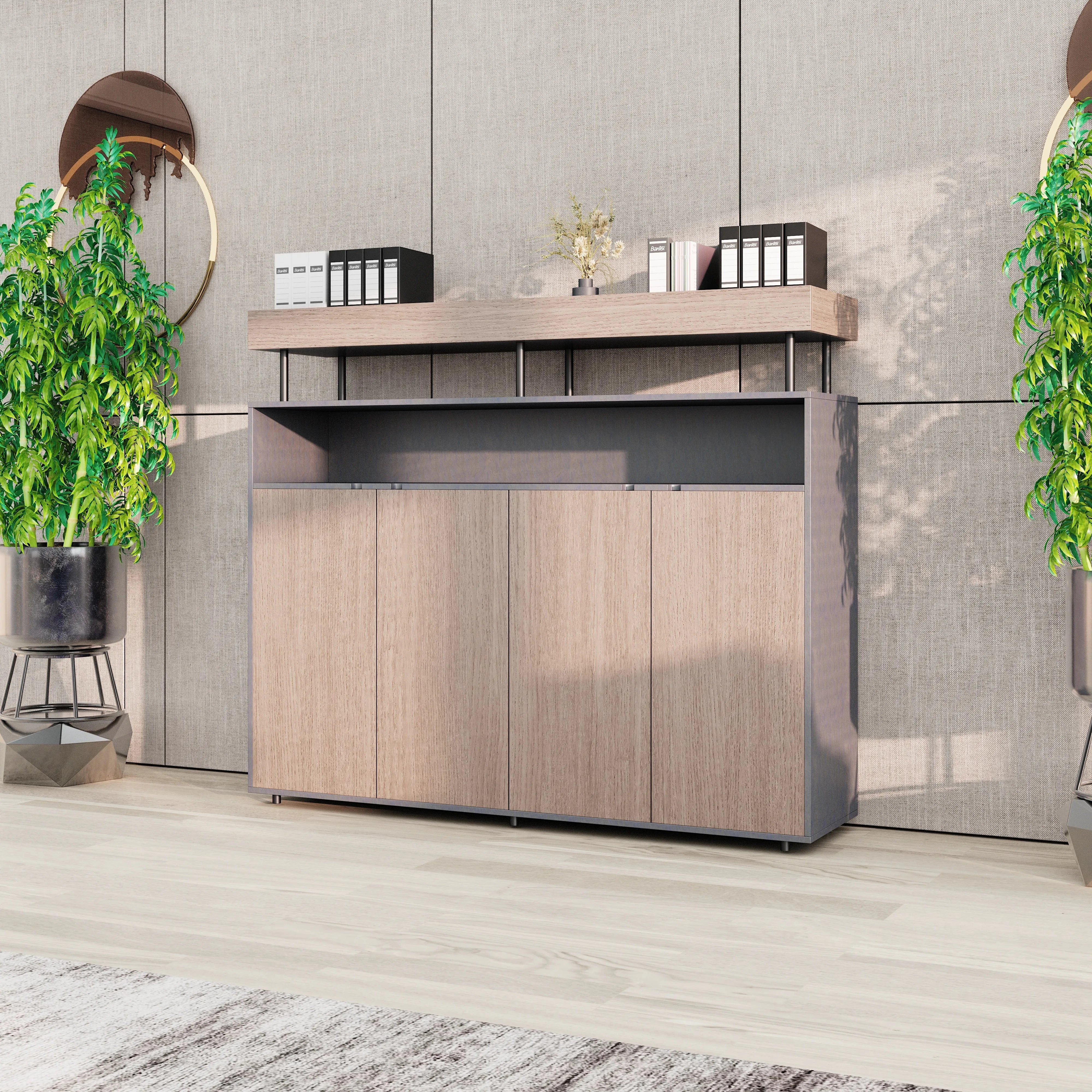 Yvette ยท Office Credenza Cabinet Sideboard
