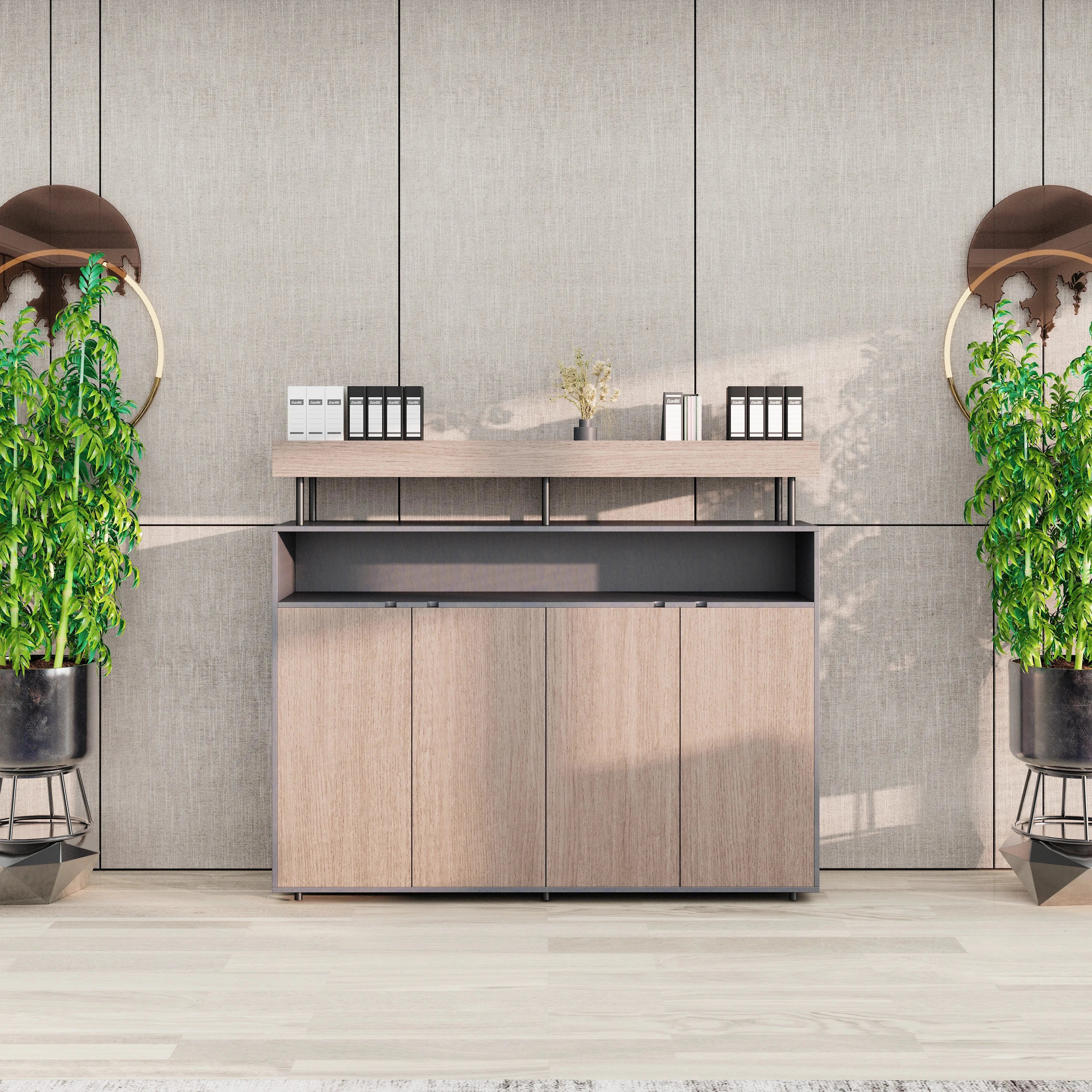 Yvette ยท Office Credenza Cabinet Sideboard