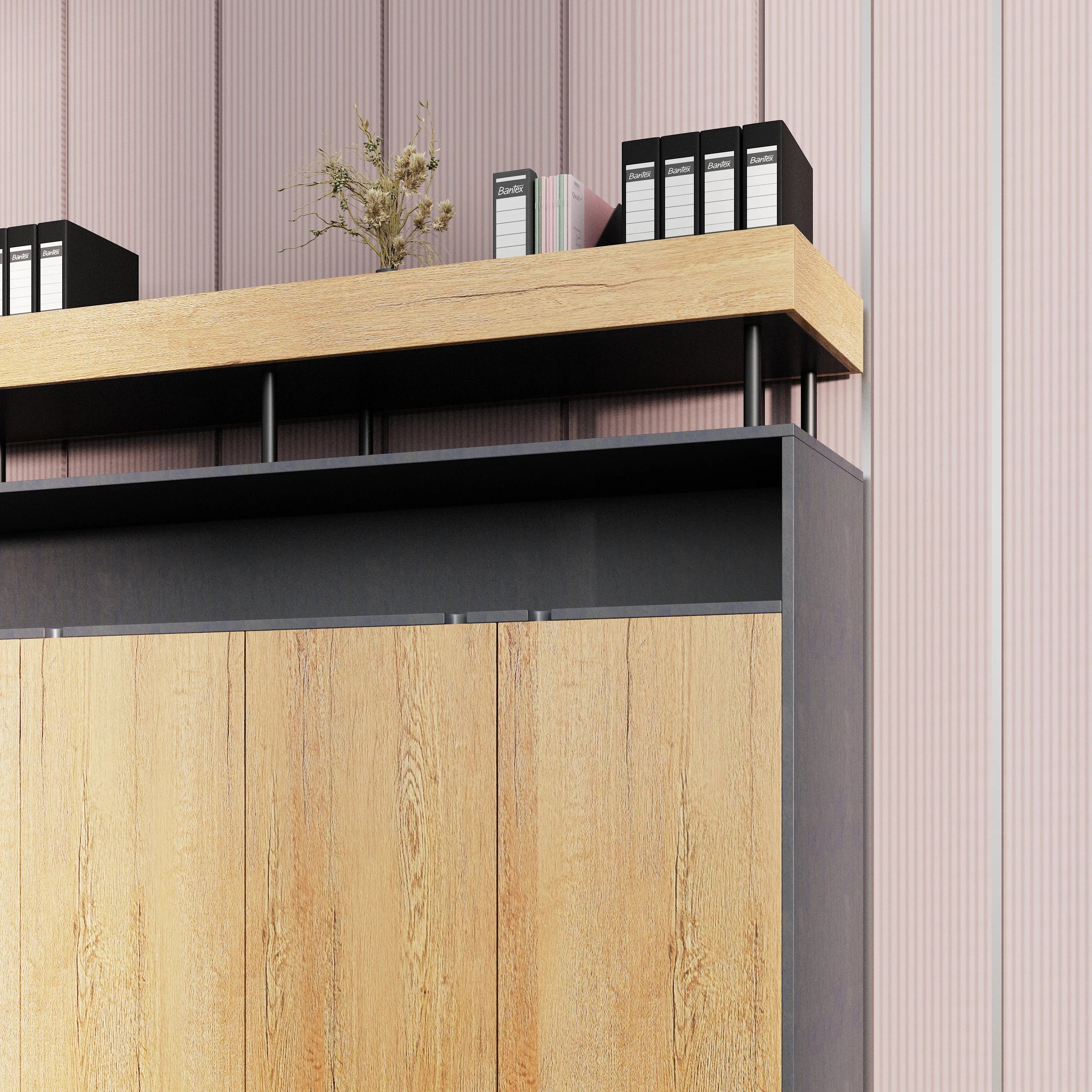Yvette ยท Office Credenza Cabinet Sideboard