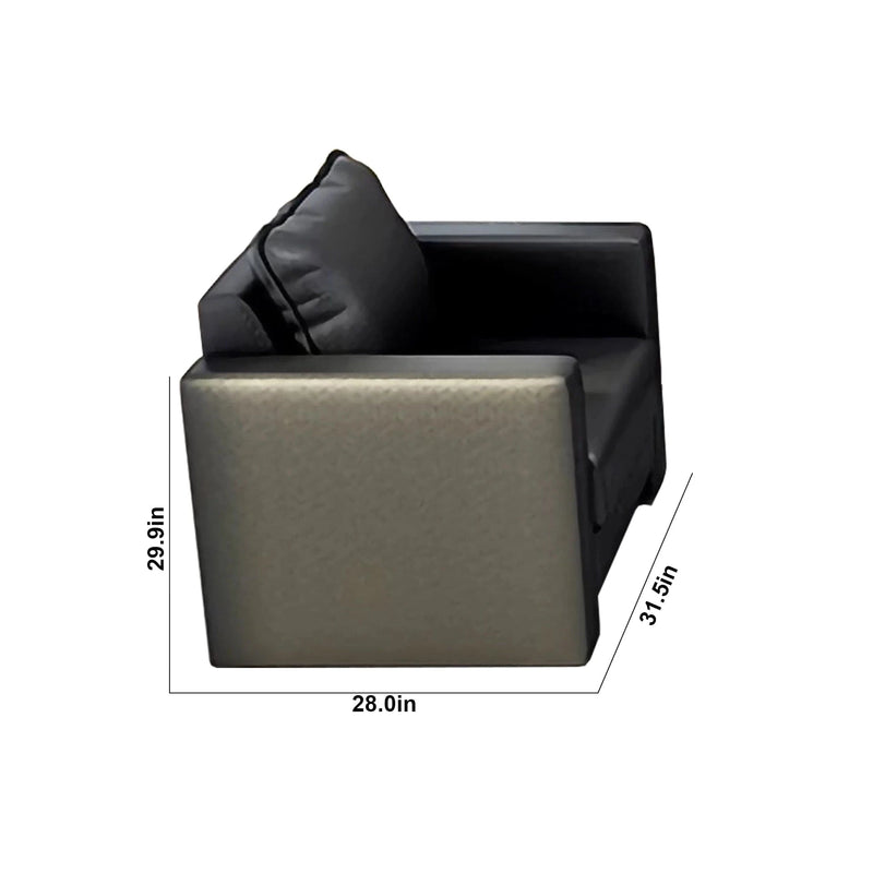 Zach ยท Modern Office Waiting Area Lounge Seating Set