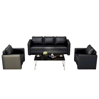 Zach ยท Modern Office Waiting Area Lounge Seating Set