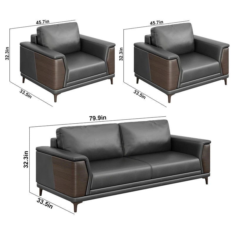 Zayden · Modern Office Waiting Area Lounge Seating Set