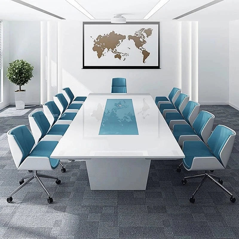 Zephyr · Conference Room Table, White