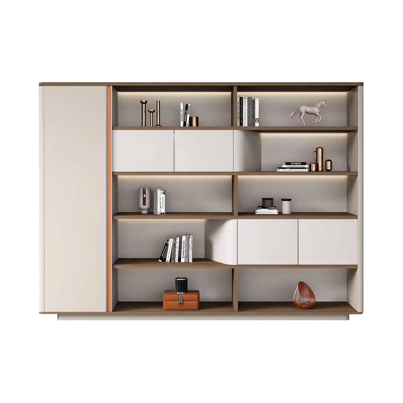 Zion · Office Shelves w/ Lighting & Storage