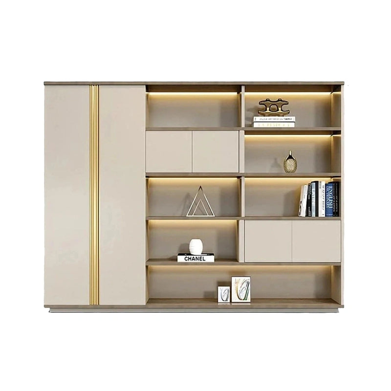 Zorin · Office Shelves w/ Lighting & Storage