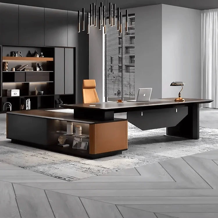 Executive desk specified to exact dimensions