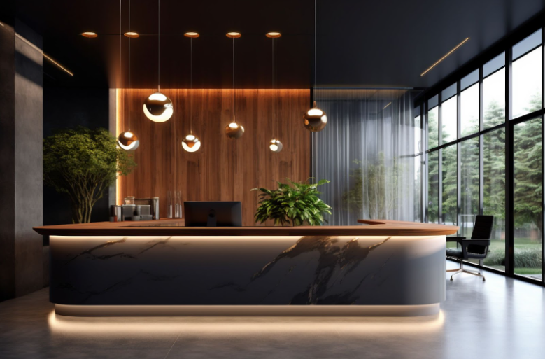 15+ Reception Desk Design Ideas from Arc Grove