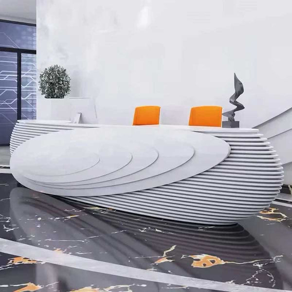 Curvy Reception Desks