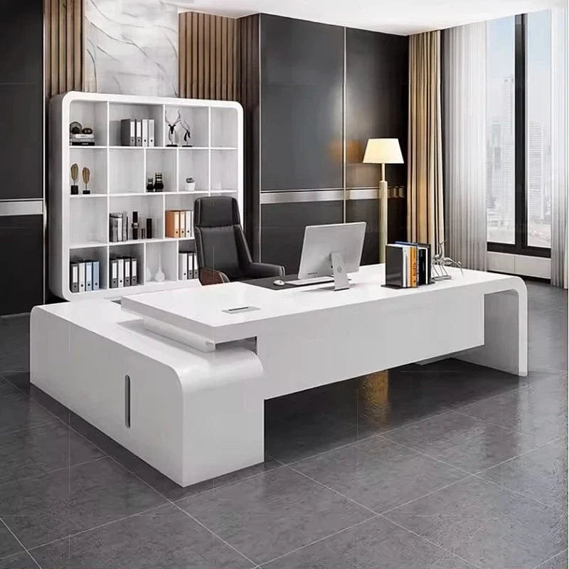 White Executive Desks