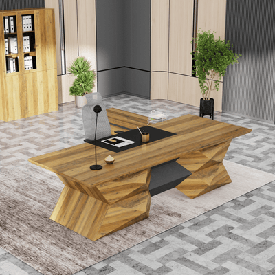 Firewood Collection: Warm Earth Tones with a Touch of Orange Executive Furniture