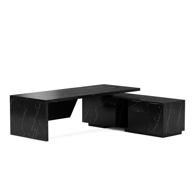 Maverick · Modern L-Shaped Executive Desk