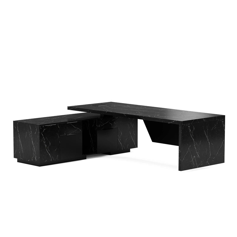 Maverick · Modern L-Shaped Executive Desk
