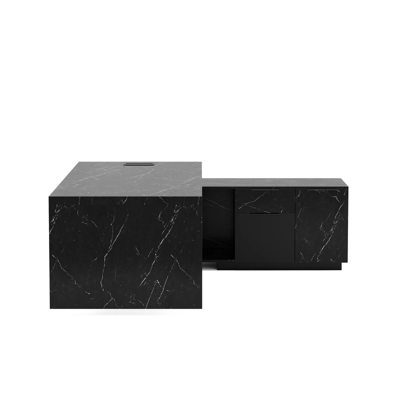 Maverick · Modern L-Shaped Executive Desk