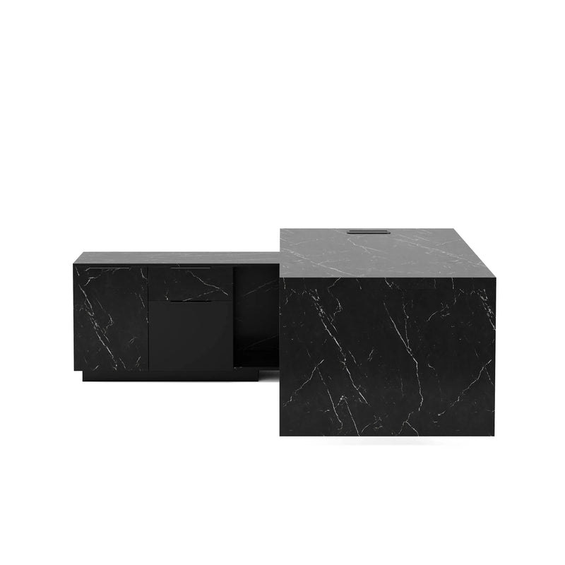 Maverick · Modern L-Shaped Executive Desk