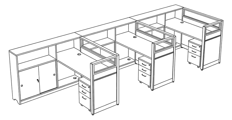 3-Person Inline